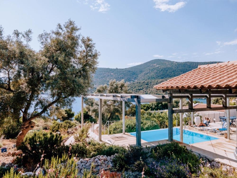 Zidanos Luxurious Sea Front Villa Marandokhórion المظهر الخارجي الصورة