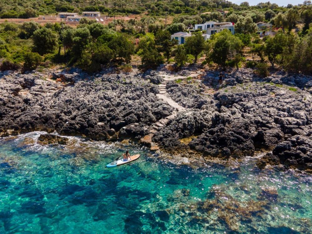 Zidanos Luxurious Sea Front Villa Marandokhórion المظهر الخارجي الصورة