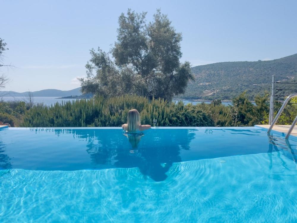 Zidanos Luxurious Sea Front Villa Marandokhórion المظهر الخارجي الصورة