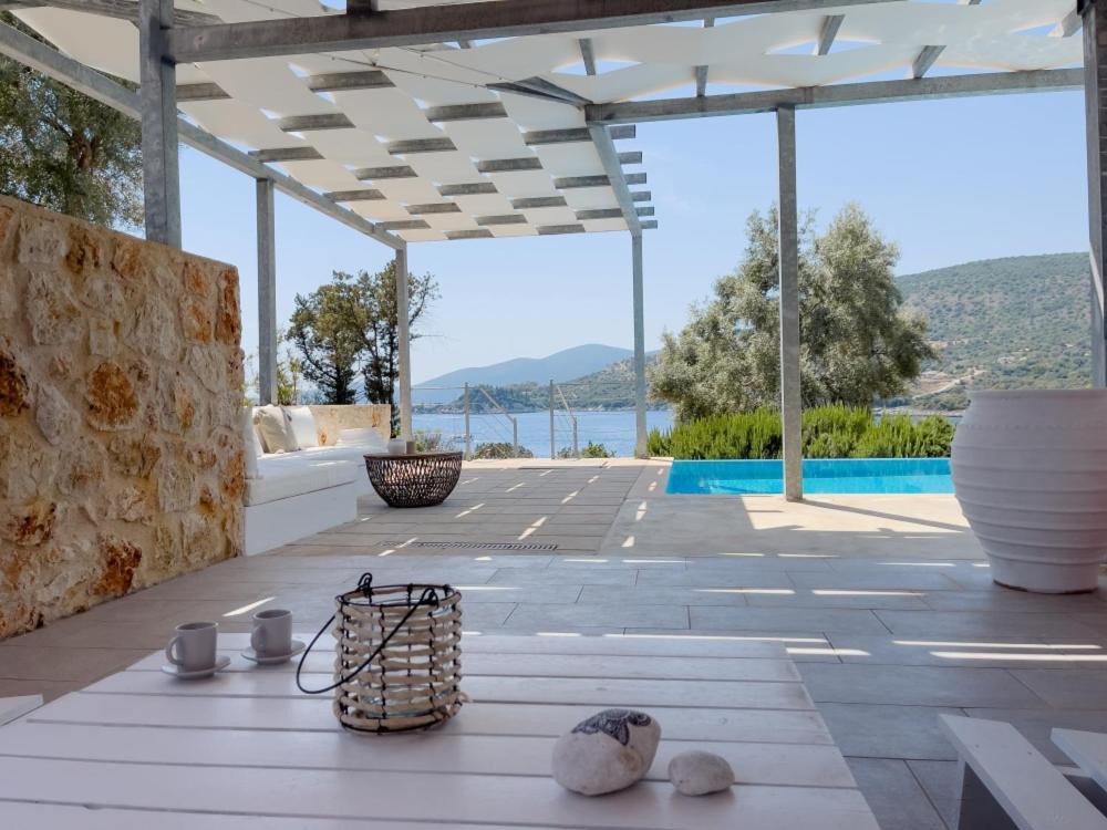Zidanos Luxurious Sea Front Villa Marandokhórion المظهر الخارجي الصورة