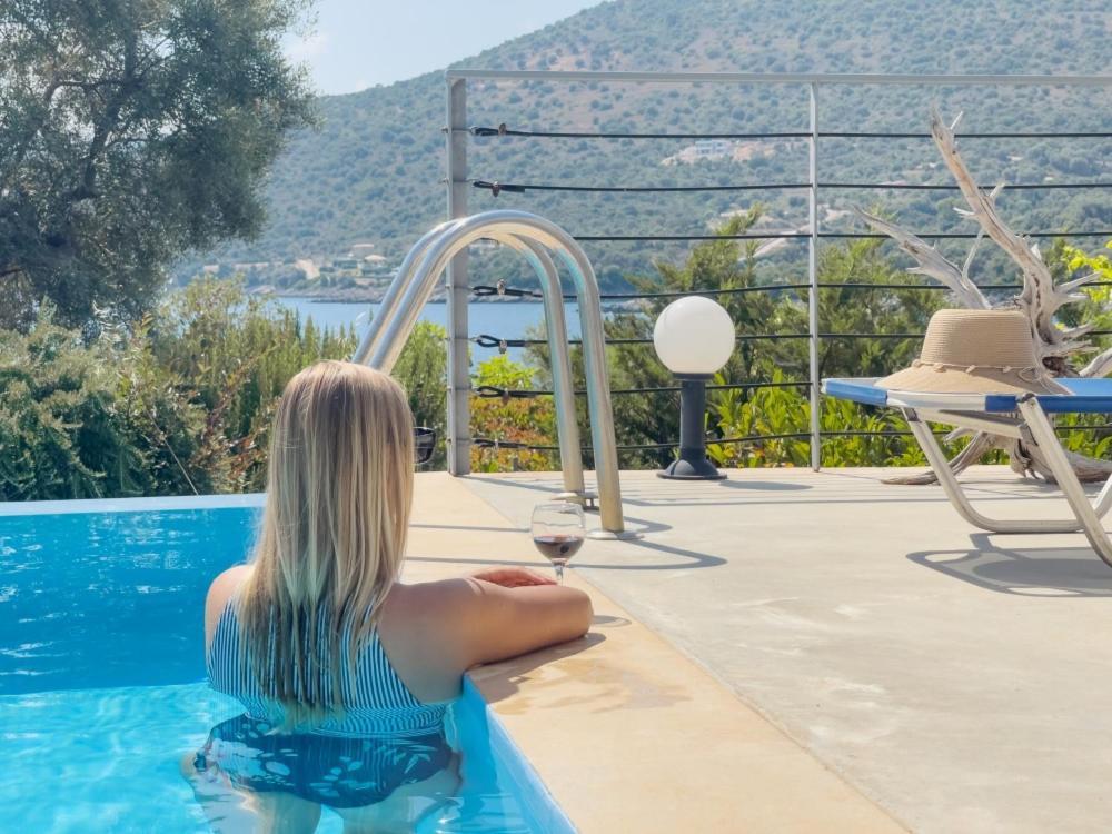 Zidanos Luxurious Sea Front Villa Marandokhórion المظهر الخارجي الصورة