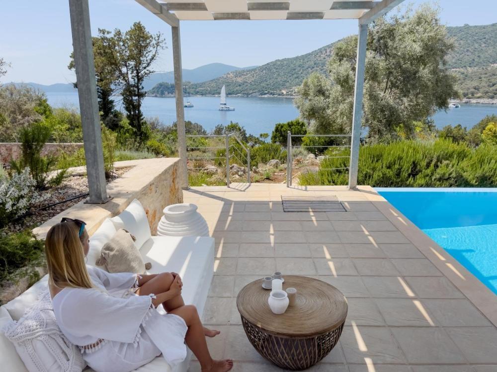 Zidanos Luxurious Sea Front Villa Marandokhórion المظهر الخارجي الصورة